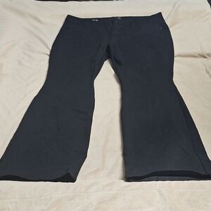 White House Black Market Pre-Loved High Rise Skinny Flare Black Jeans